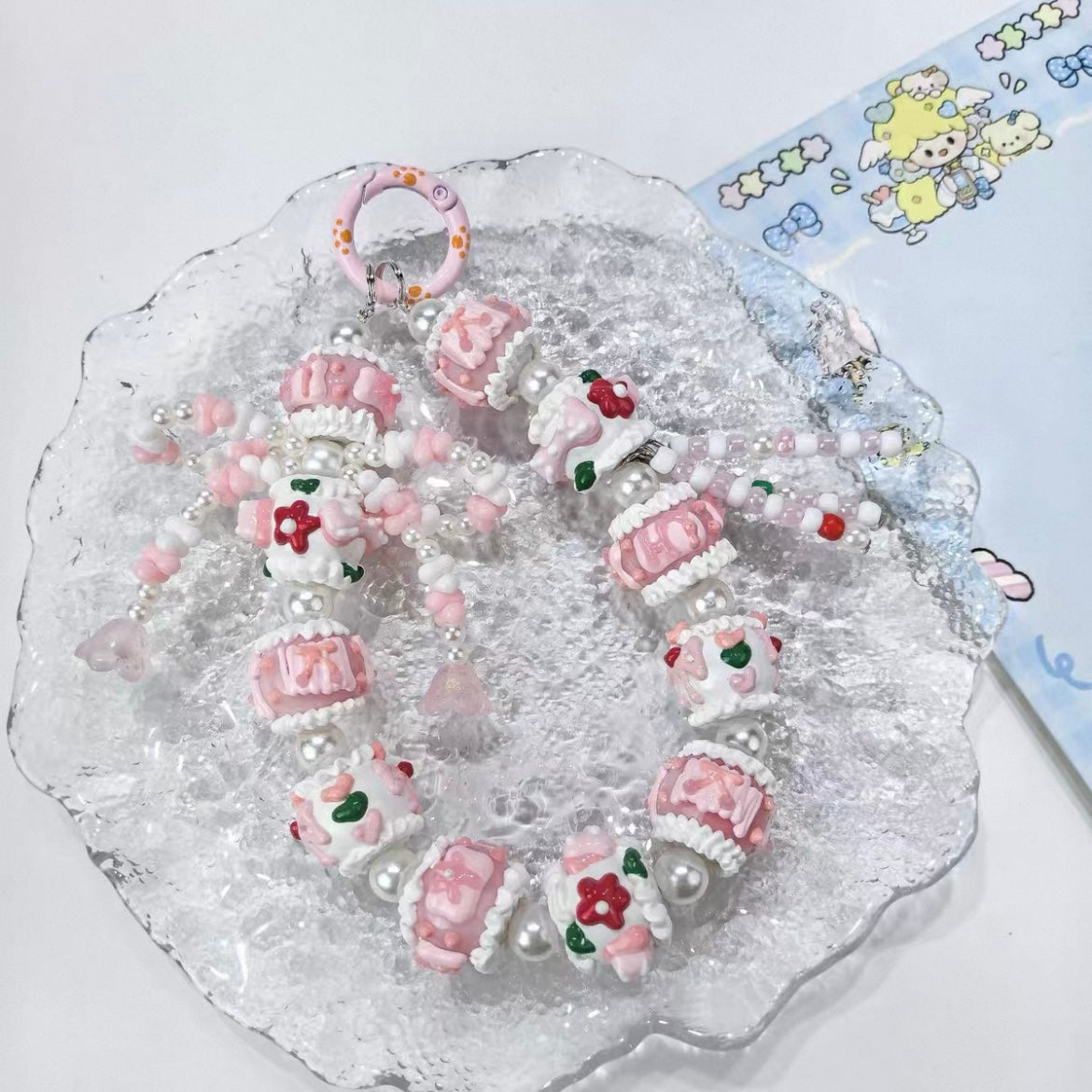 Cute Beaded Charm Set