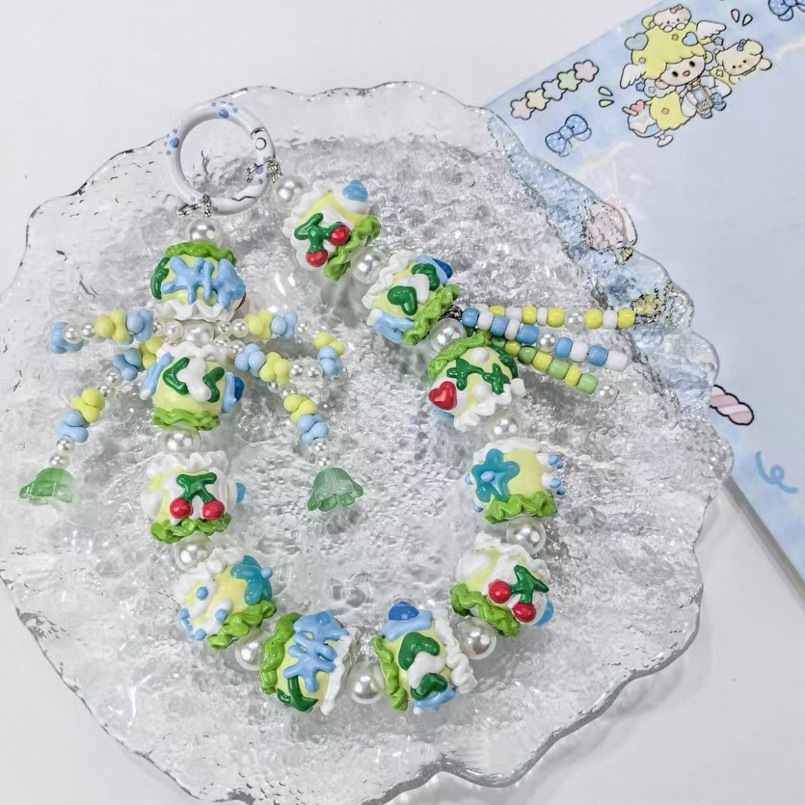 Cute Beaded Charm Set