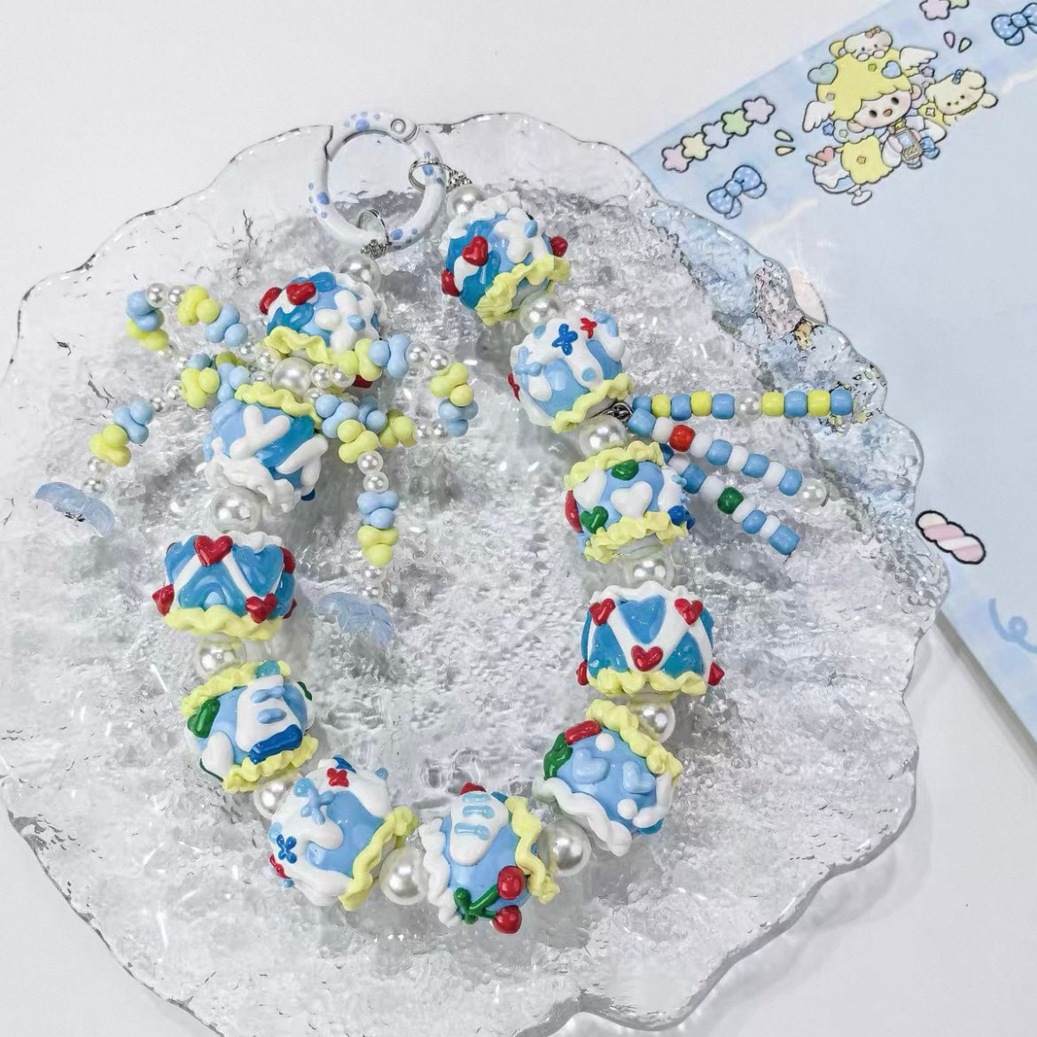 Cute Beaded Charm Set